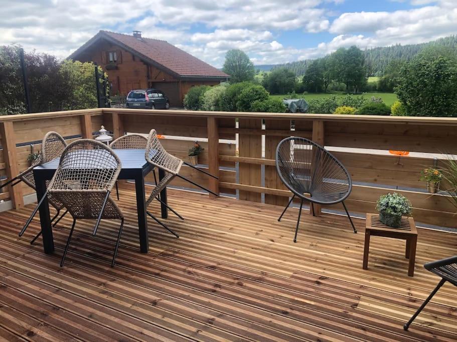 Appartement Le Cocon Du Rondeau à Labergement-Sainte-Marie Extérieur photo
